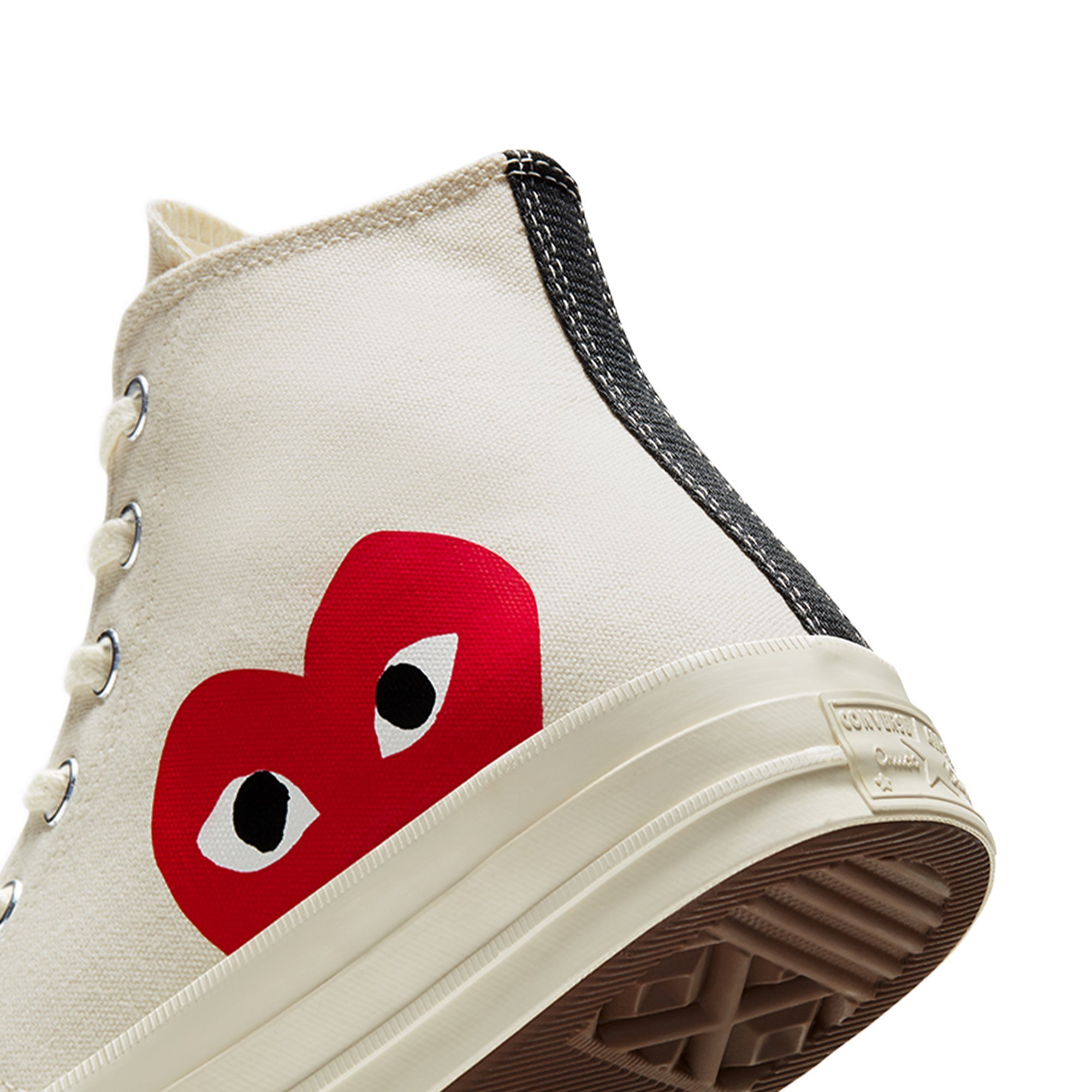 Comme des garcon play x converse hot sale