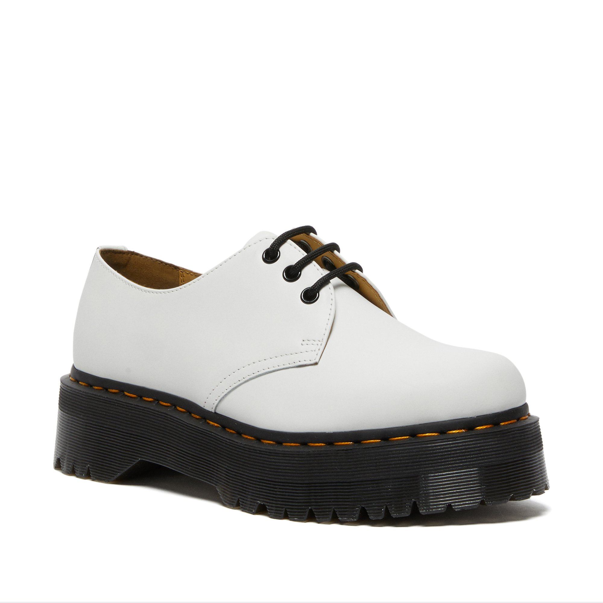 Низкие ботинки 1461 Quad Platform Leather Shoes Unisex