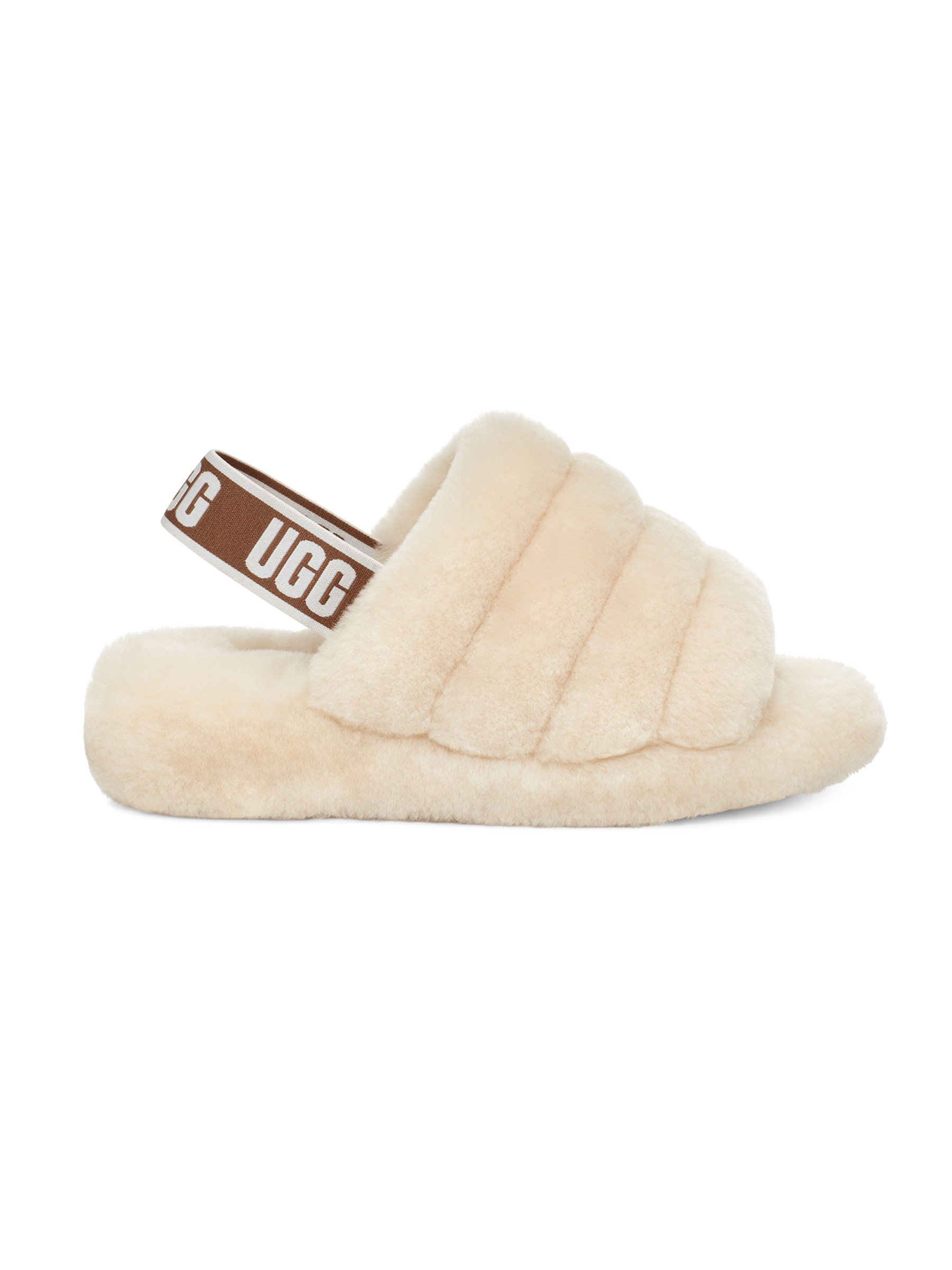 

UGG Женские тапочки W Fluff Yeah Slide, Бежевый