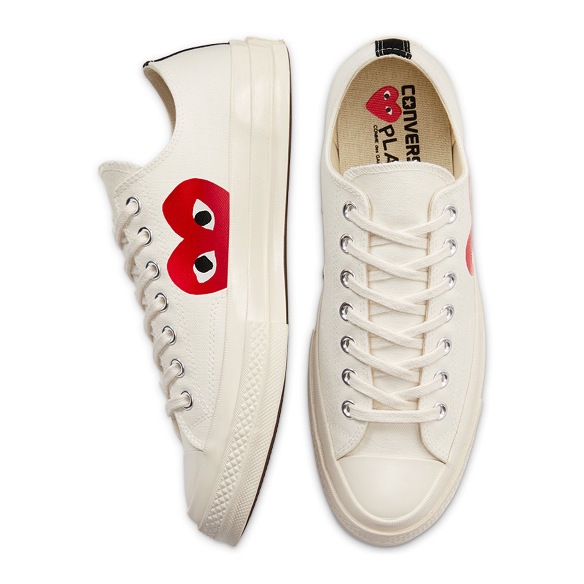 Converse Converse X Comme Des Gar ons Play Chuck 70 High Top