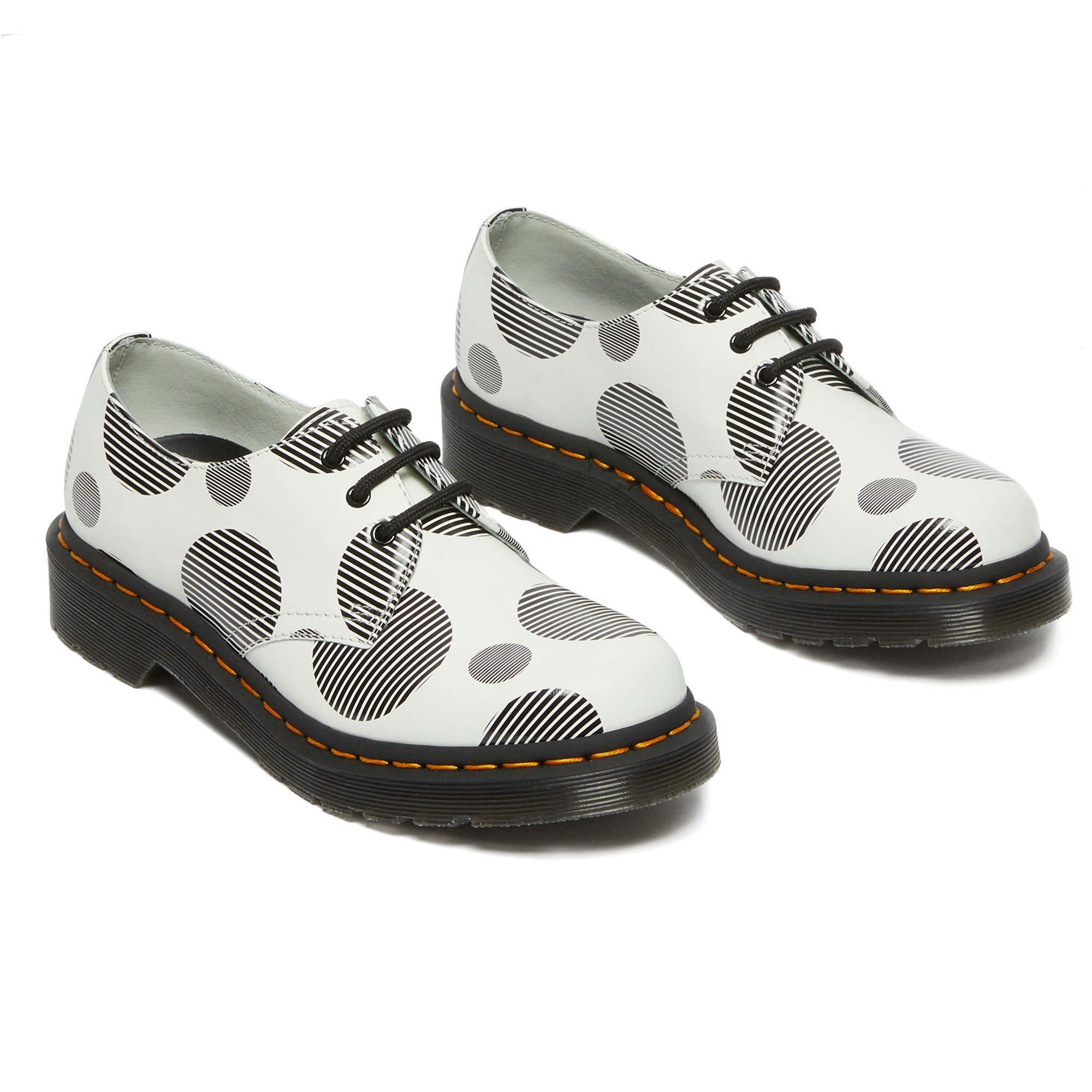 

Dr. Martens Низкие ботинки 1461 Polka Dot, Белый