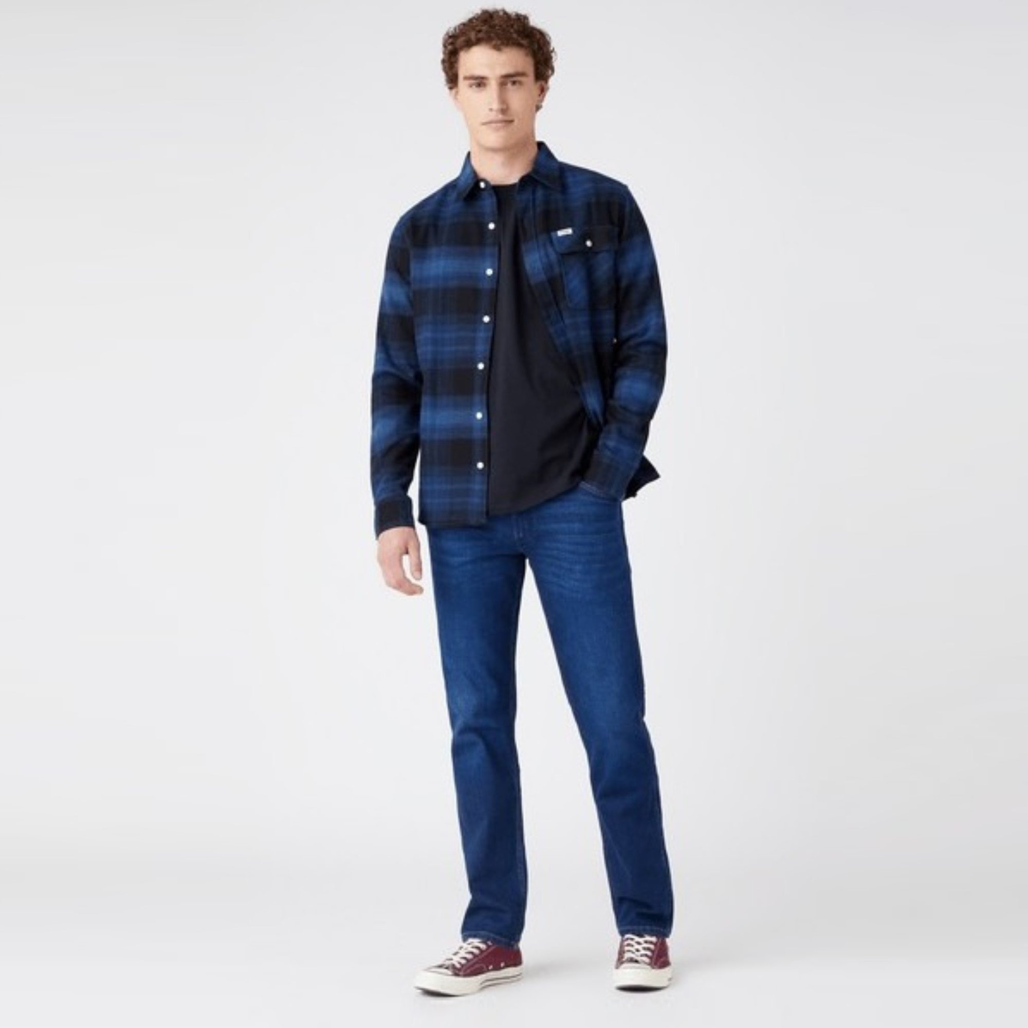 

Джинсы Wrangler GREENSBORO THE BULLSEYE, Синий